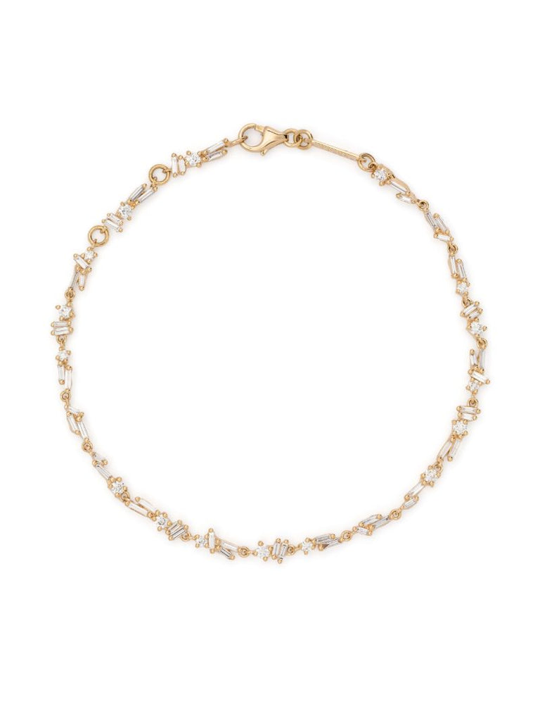 18k Yellow Gold Sparkler Diamond Bracelet