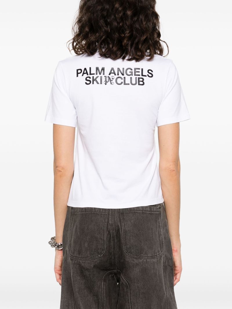 White Pa Ski Club Cotton T-shirt