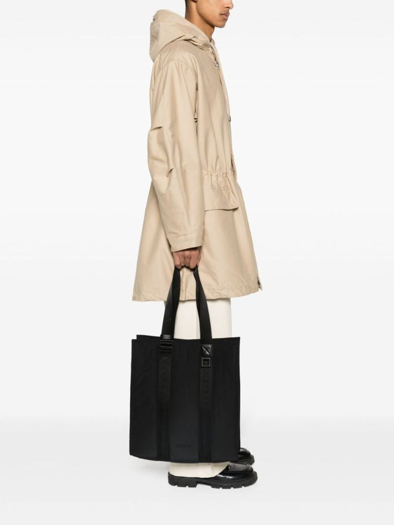 Black Le Cabas Cuerda Tote Bag