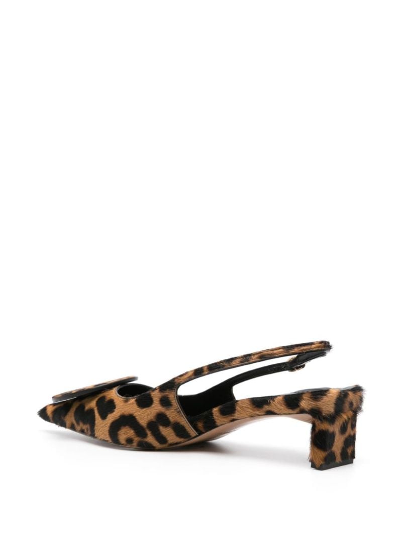 Brown Les Duelo 40 Slingback Pumps