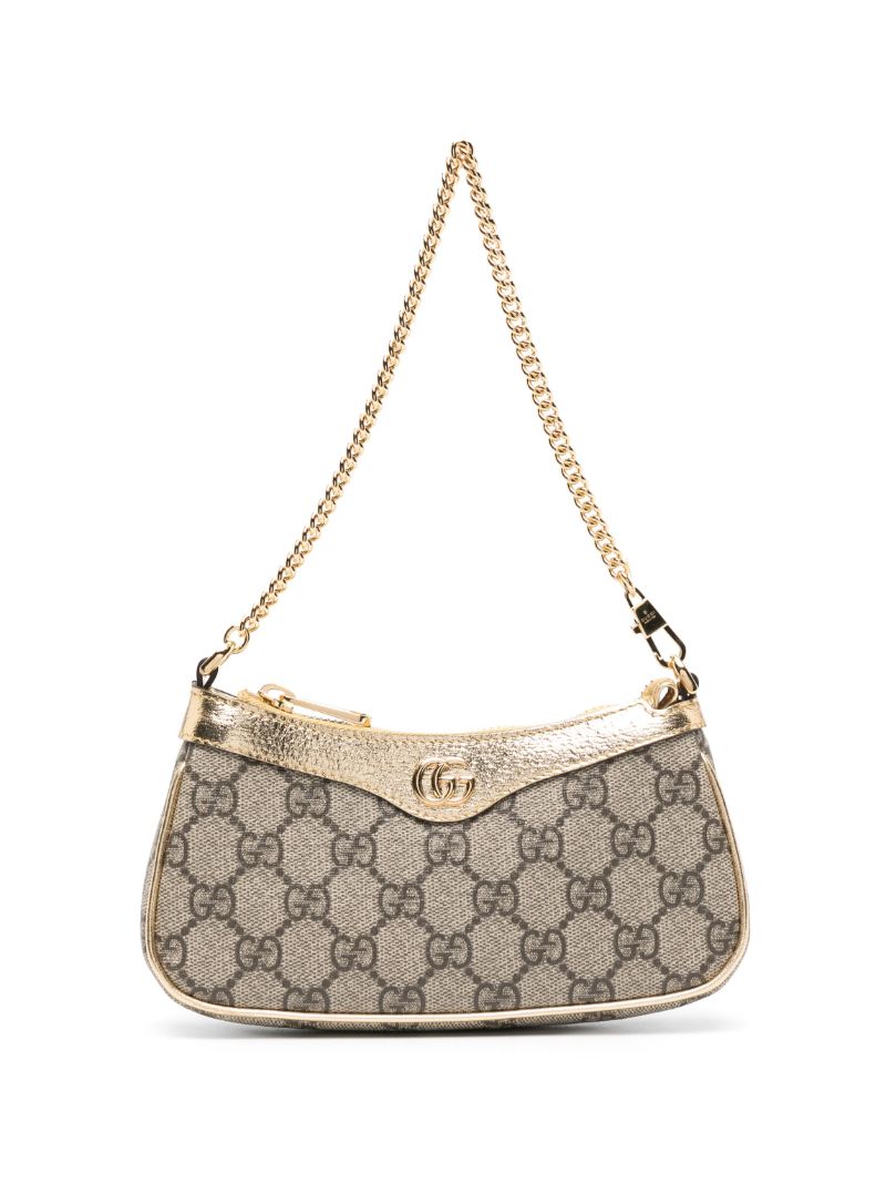 Neutral Mini Ophidia Shoulder Bag