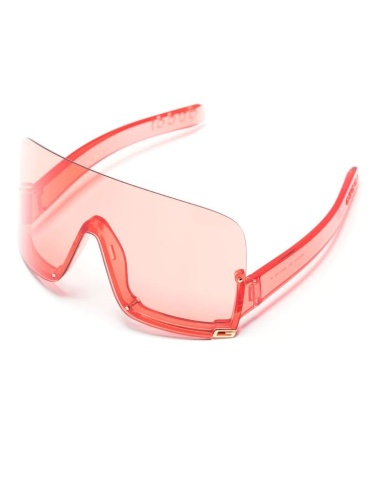 Red Mask Oversized Sunglasses