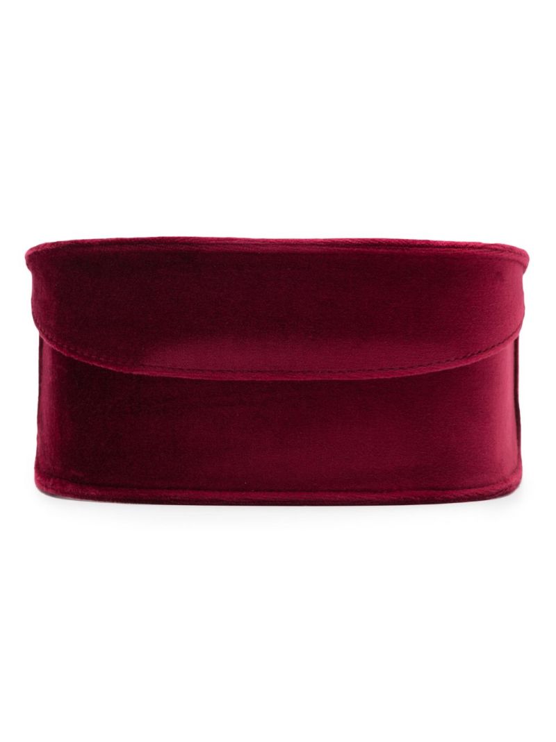 Red Mask Oversized Sunglasses