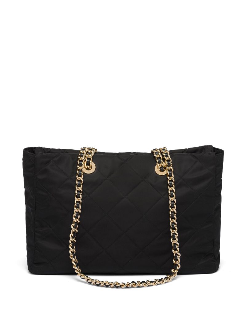 Black Quilted Shoulder Bag