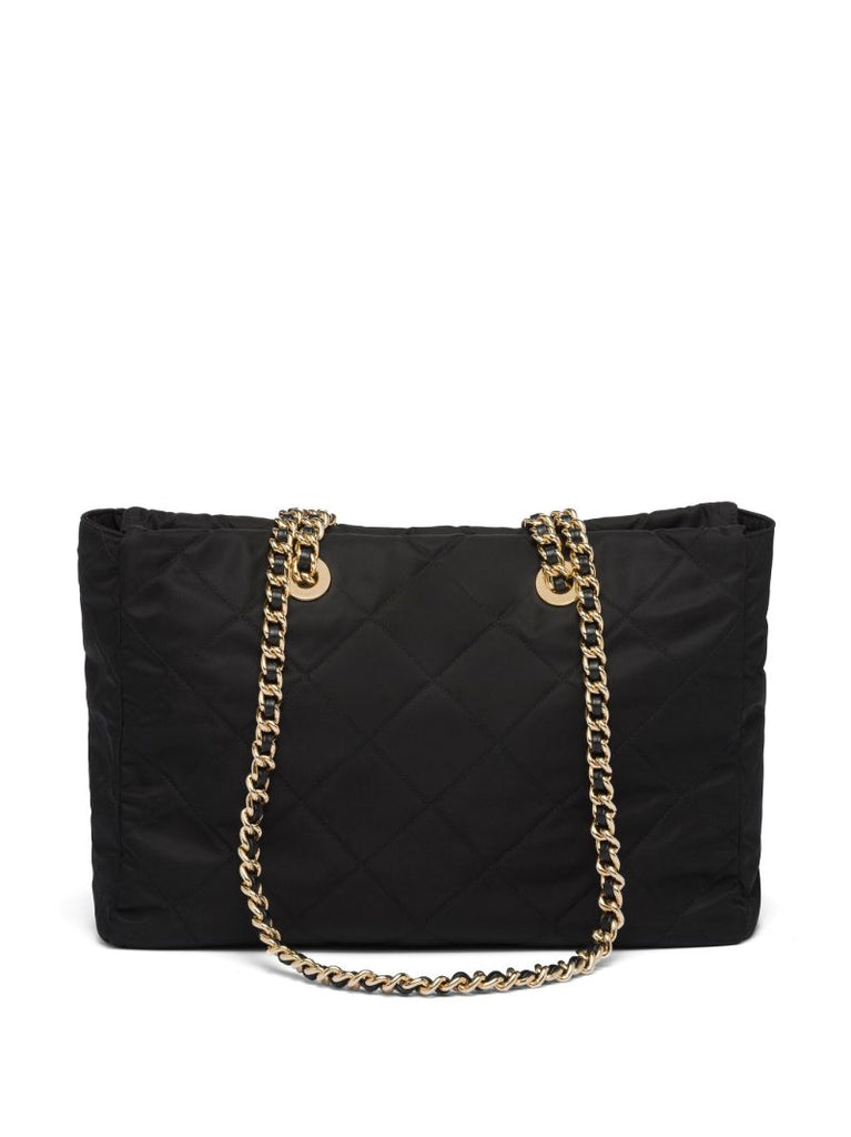 Black Quilted Shoulder Bag