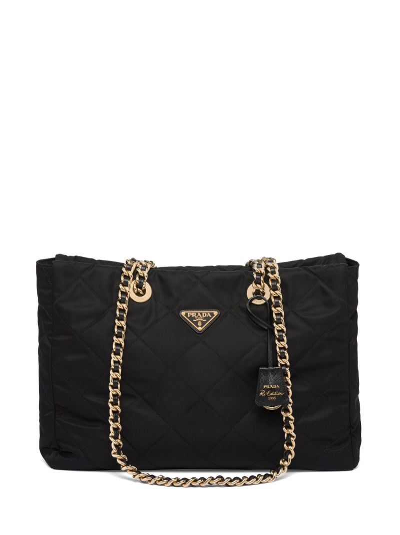 Black Quilted Shoulder Bag