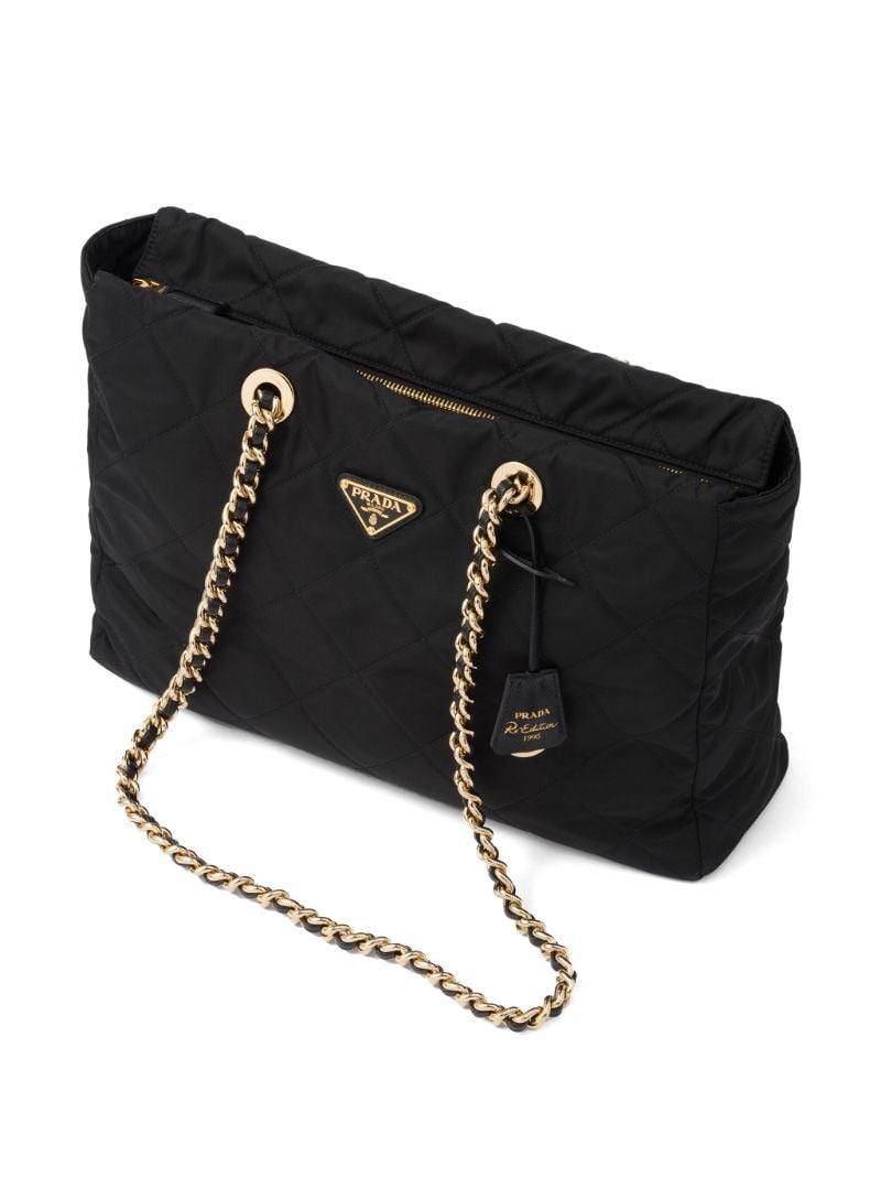 Black Quilted Shoulder Bag