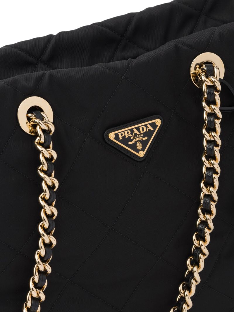 Black Quilted Shoulder Bag