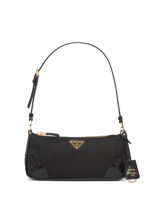 Black Re-edition 2002 Shoulder Bag