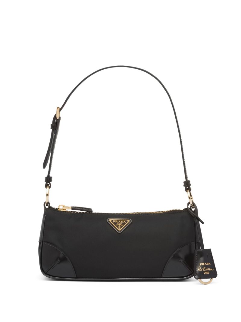 Black Re-edition 2002 Shoulder Bag
