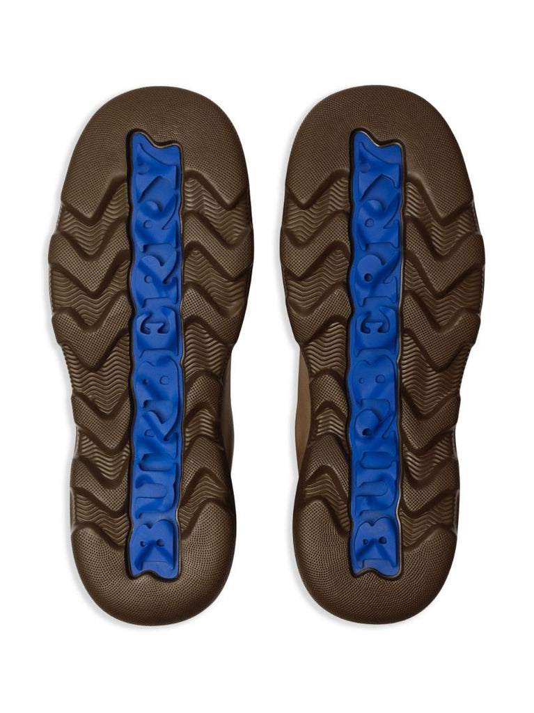 Brown Ranger Low-top Leather Sneakers