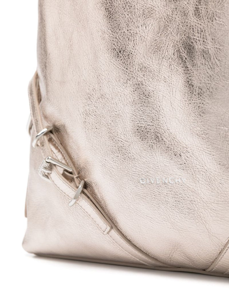 Gold Voyou Medium Shoulder Bag