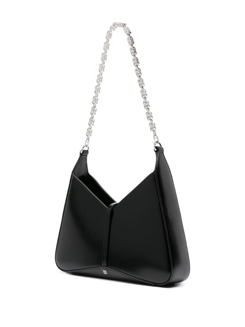 Black Cut-out Small Shoulder Bag