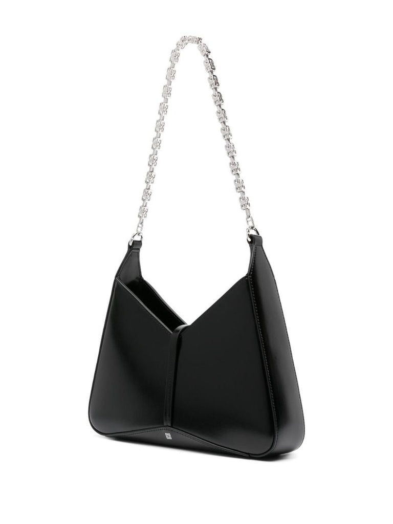 Black Cut-out Small Shoulder Bag