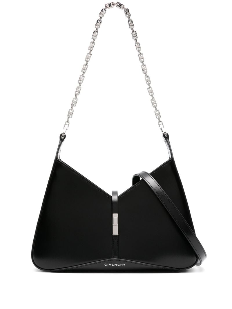 Black Cut-out Small Shoulder Bag