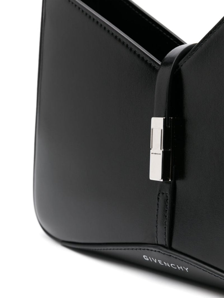 Black Cut-out Small Shoulder Bag