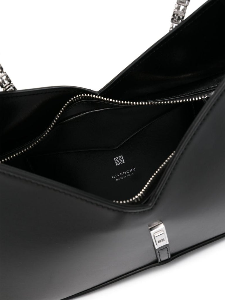 Black Cut-out Small Shoulder Bag