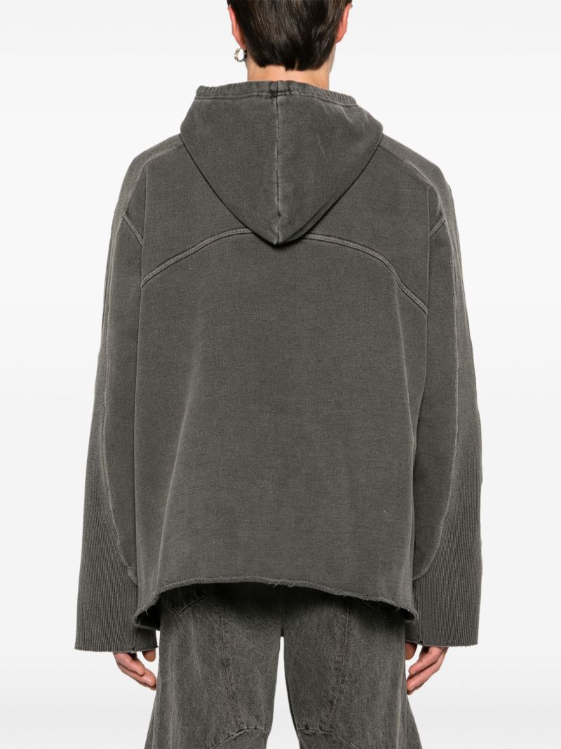 Grey Kim Soft Amour Cotton Hoodie