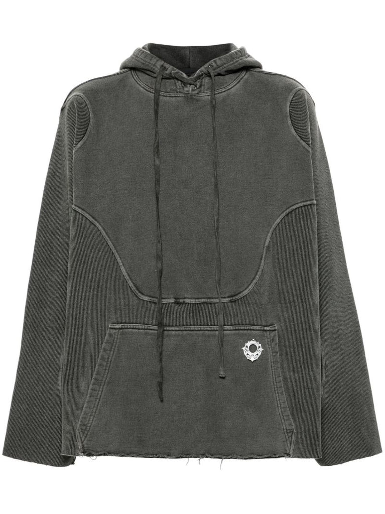 Grey Kim Soft Amour Cotton Hoodie