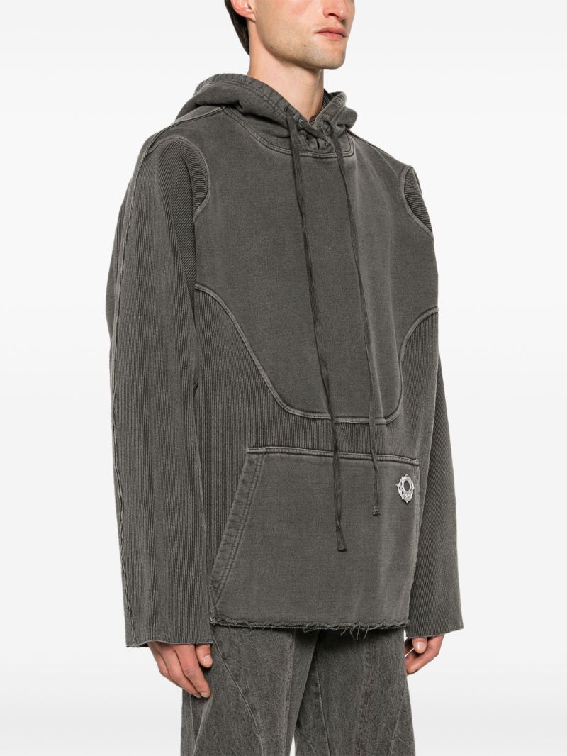 Grey Kim Soft Amour Cotton Hoodie