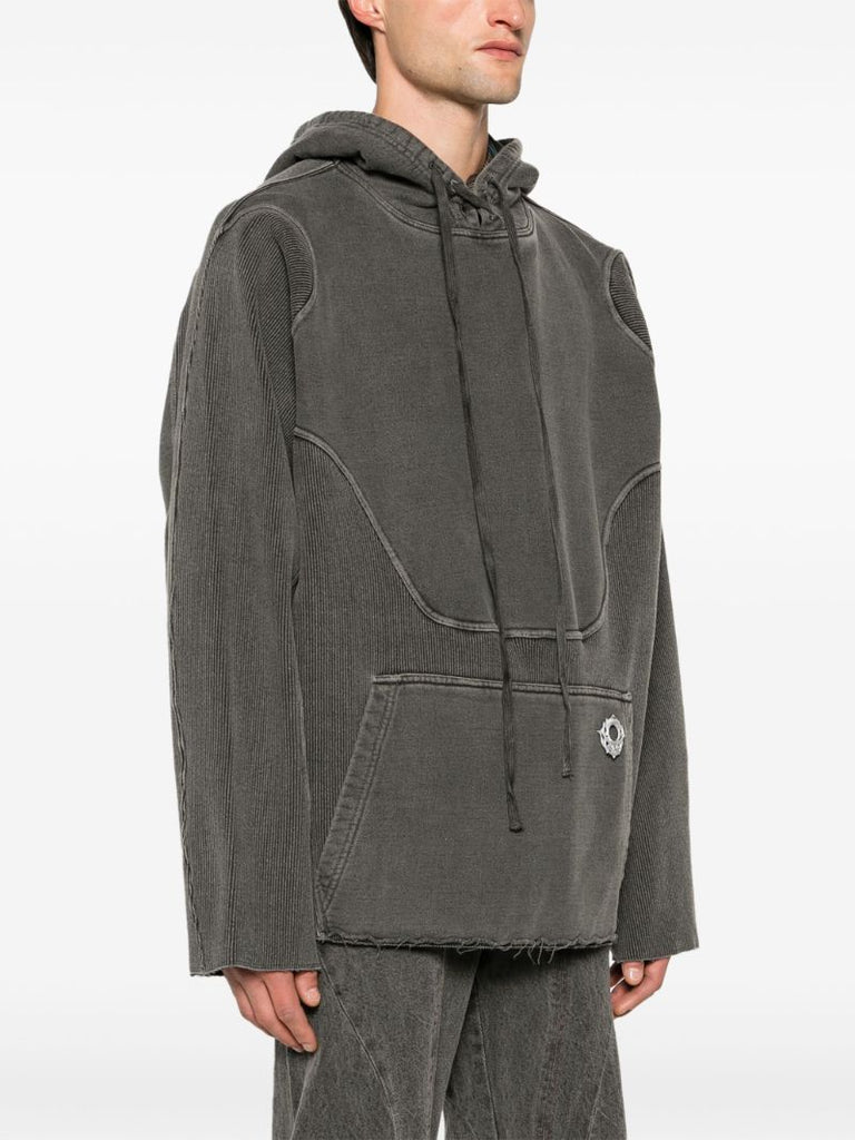 Grey Kim Soft Amour Cotton Hoodie