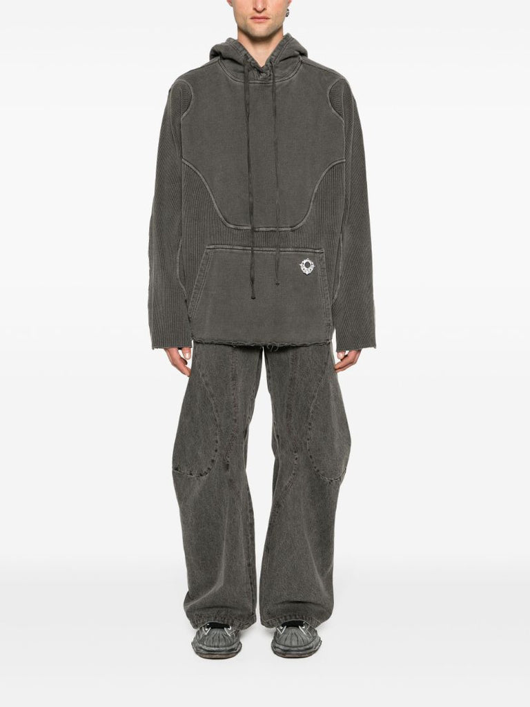 Grey Kim Soft Amour Cotton Hoodie