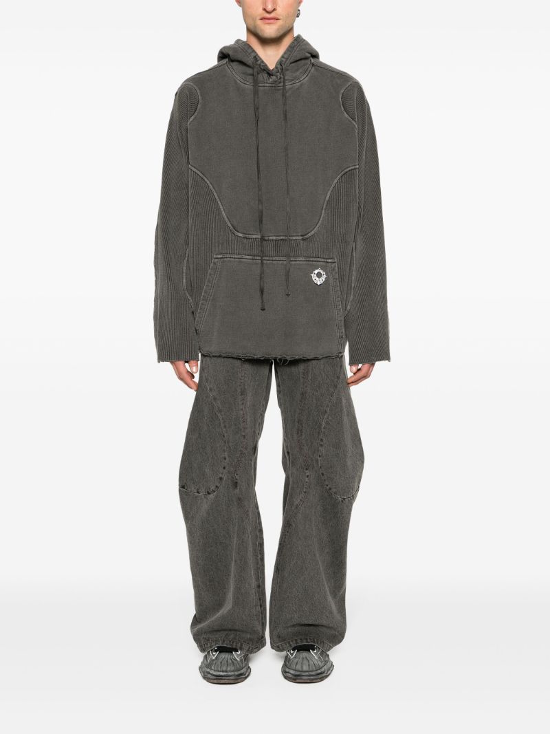 Grey Kim Soft Amour Cotton Hoodie