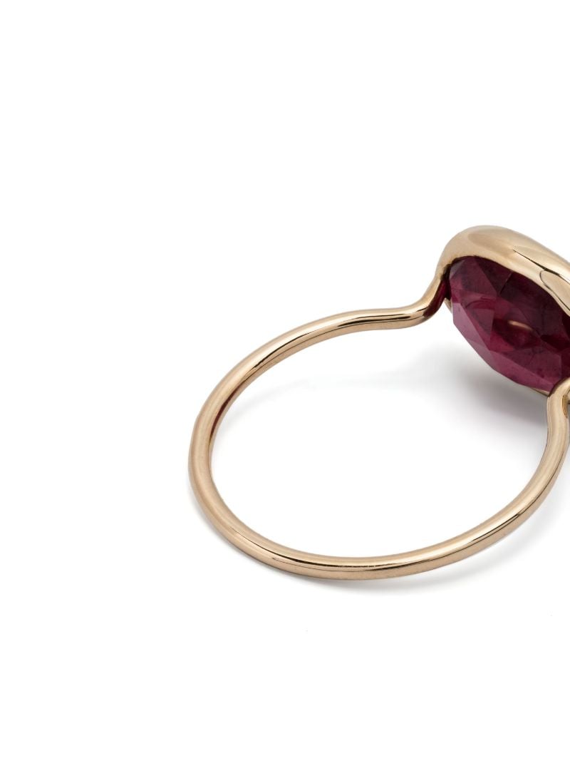 9k Yellow Gold Orso Ruby and Diamond Ring