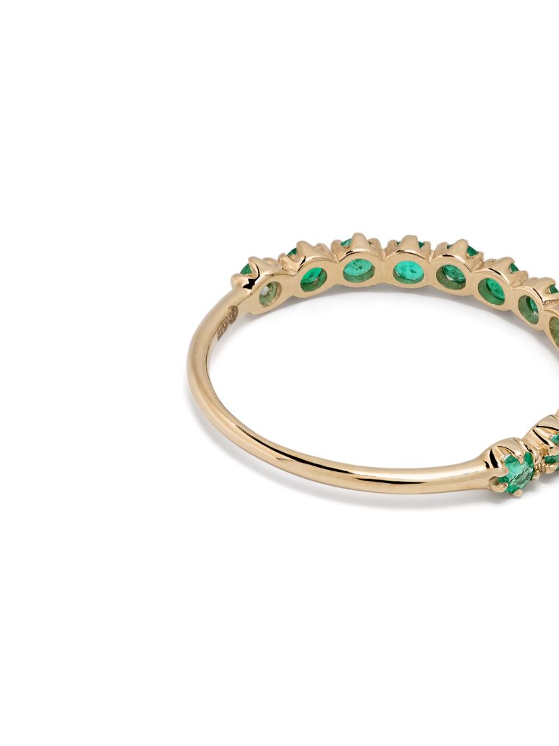 9k Yellow Gold Ava No. 2 Emerald Ring