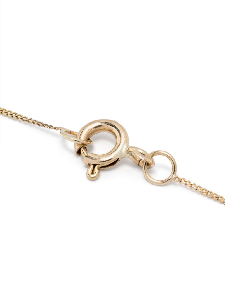 9k Yellow Gold Orso Labradorite Necklace