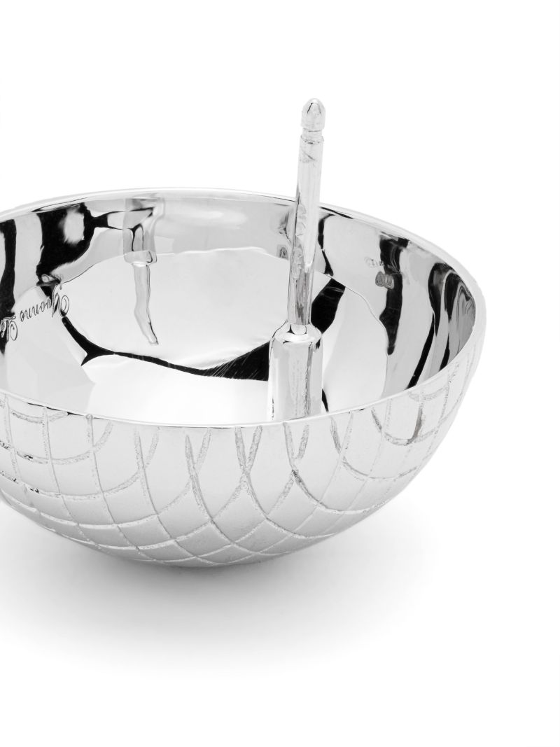 9k White Gold Paire De Maxi Boucles D'oreille Boule Disco Diamonds Earrings