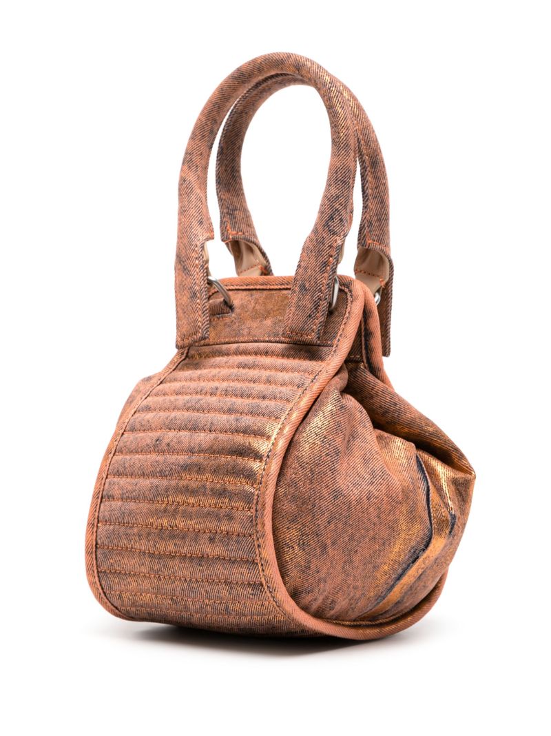 Orange Small D-vina-s Tote Bag