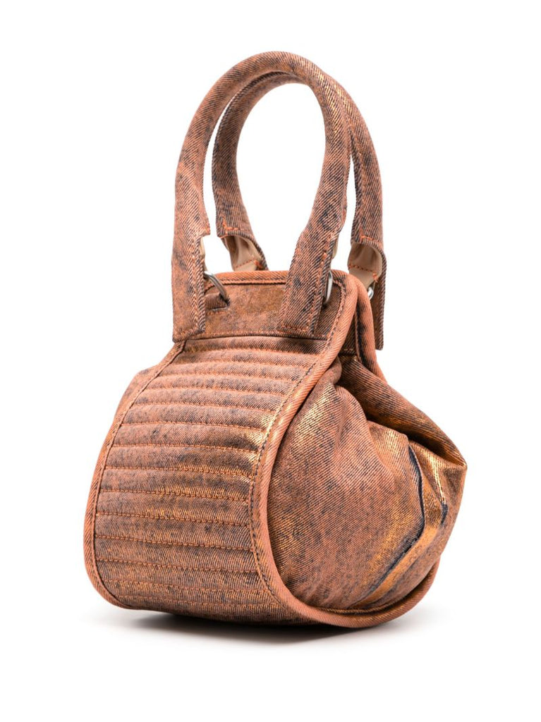 Orange Small D-vina-s Tote Bag