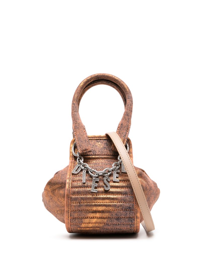 Orange Small D-vina-s Tote Bag