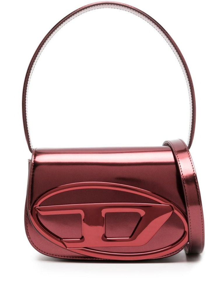 Red 1dr Metallic Shoulder Bag