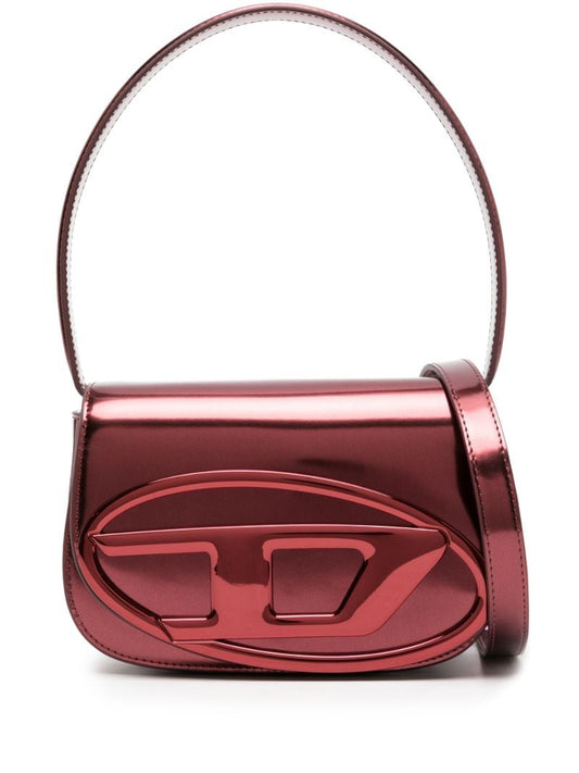 Red 1dr Metallic Shoulder Bag