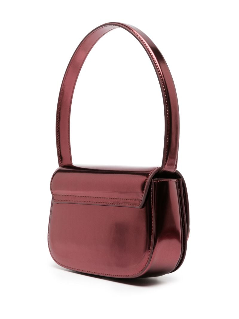 Red 1dr Metallic Shoulder Bag