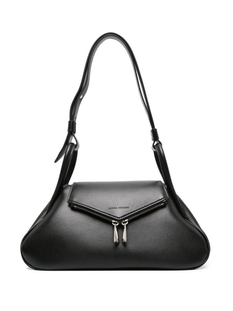 Black Gemini Shoulder Bag