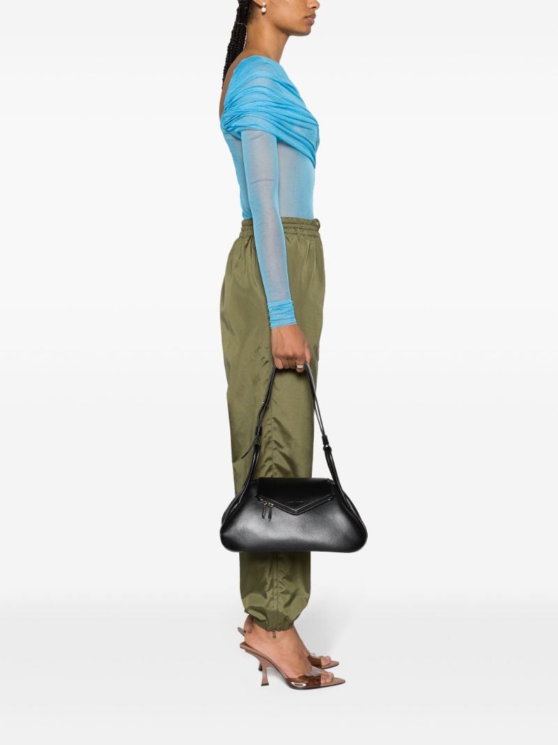 Black Gemini Shoulder Bag