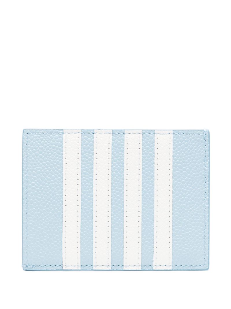 Blue Leather Card Holder