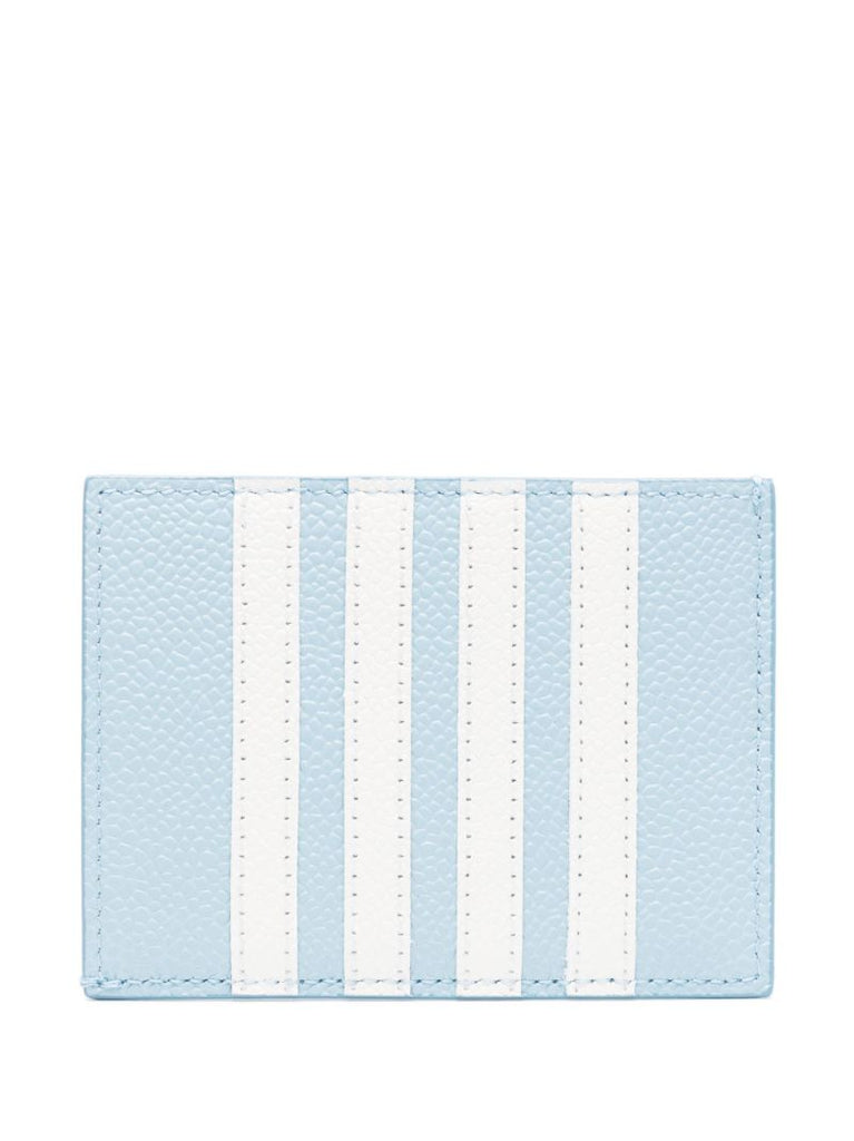 Blue Leather Card Holder
