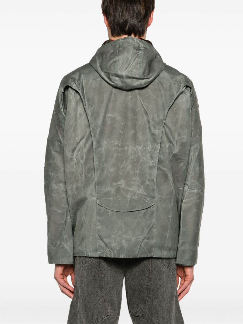 Green Mariner Hooded Jacket