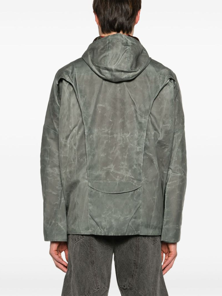 Green Mariner Hooded Jacket