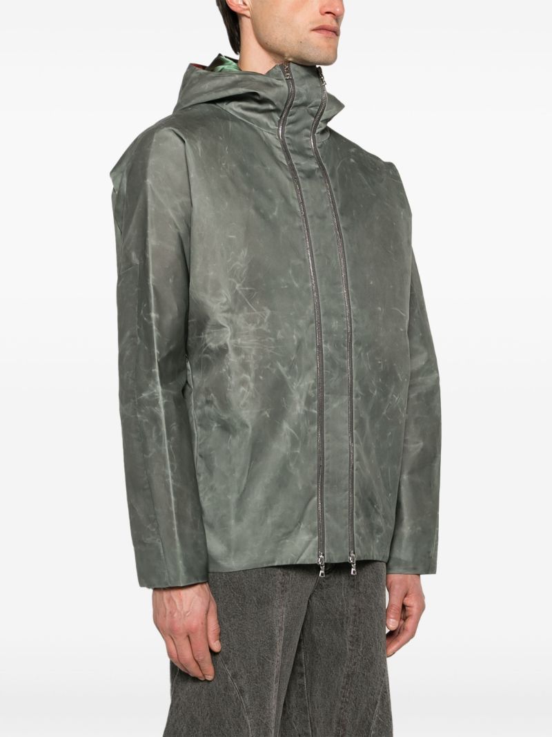 Green Mariner Hooded Jacket