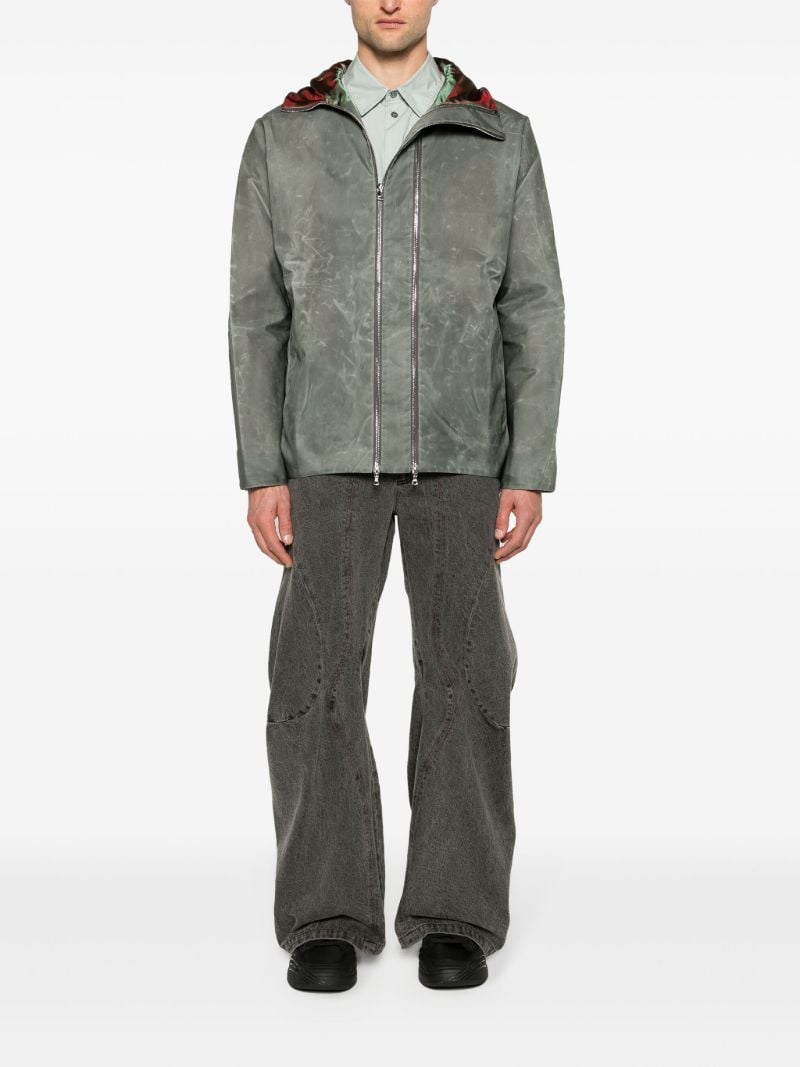 Green Mariner Hooded Jacket