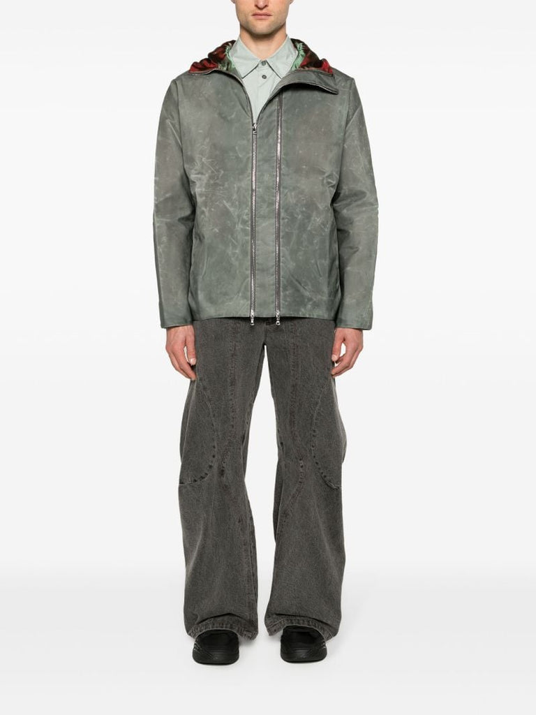 Green Mariner Hooded Jacket
