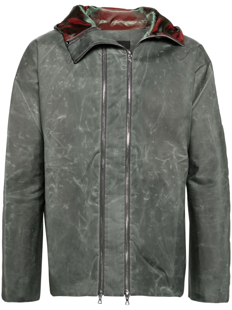 Green Mariner Hooded Jacket