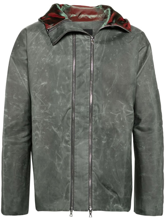 Green Mariner Hooded Jacket