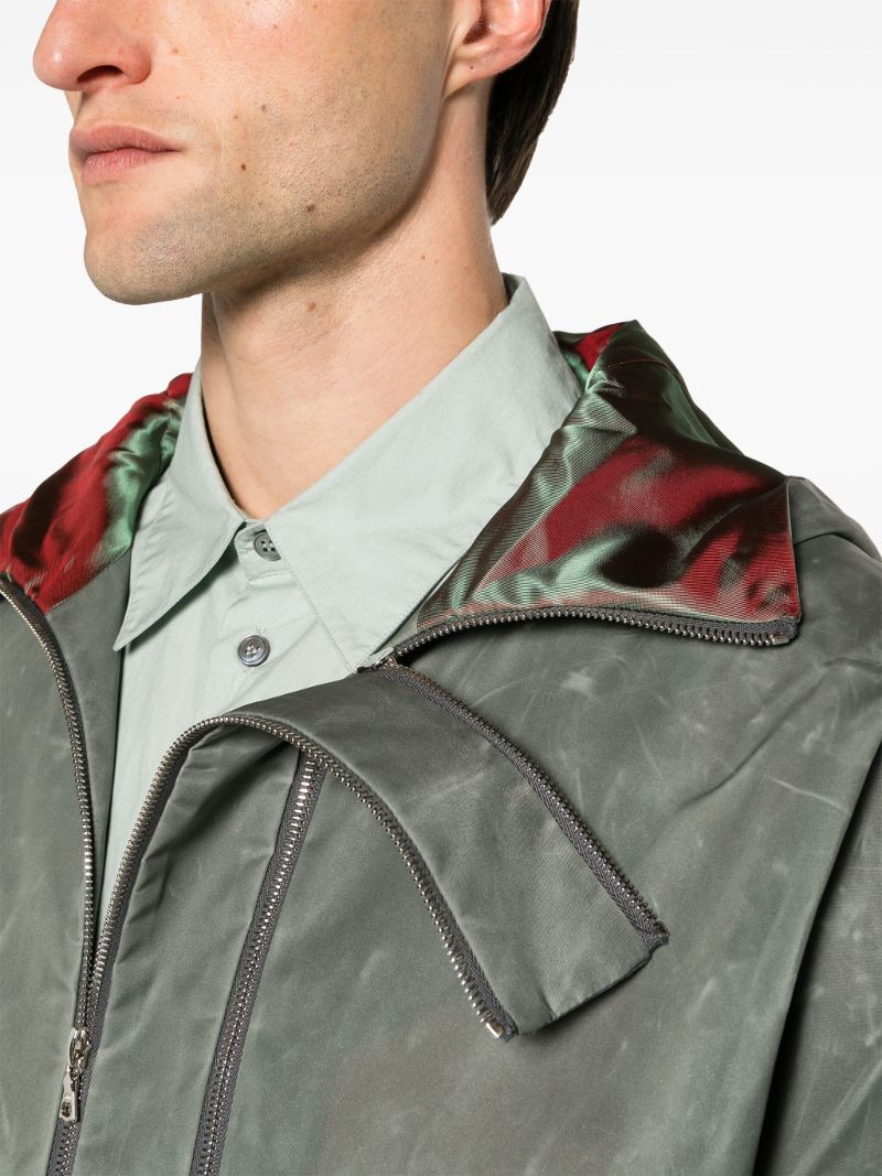 Green Mariner Hooded Jacket
