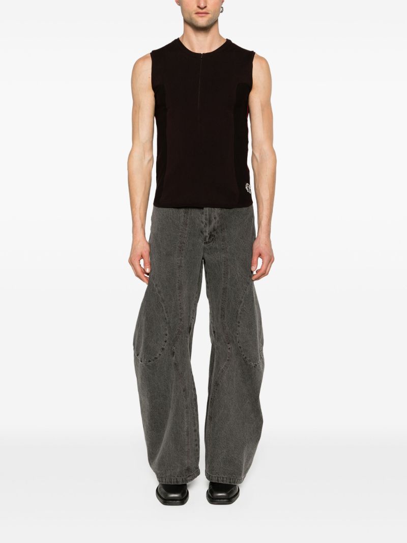 X Skin Series Red Knitted Vest